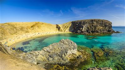 Papagayo Strände nahe Playa Blanca